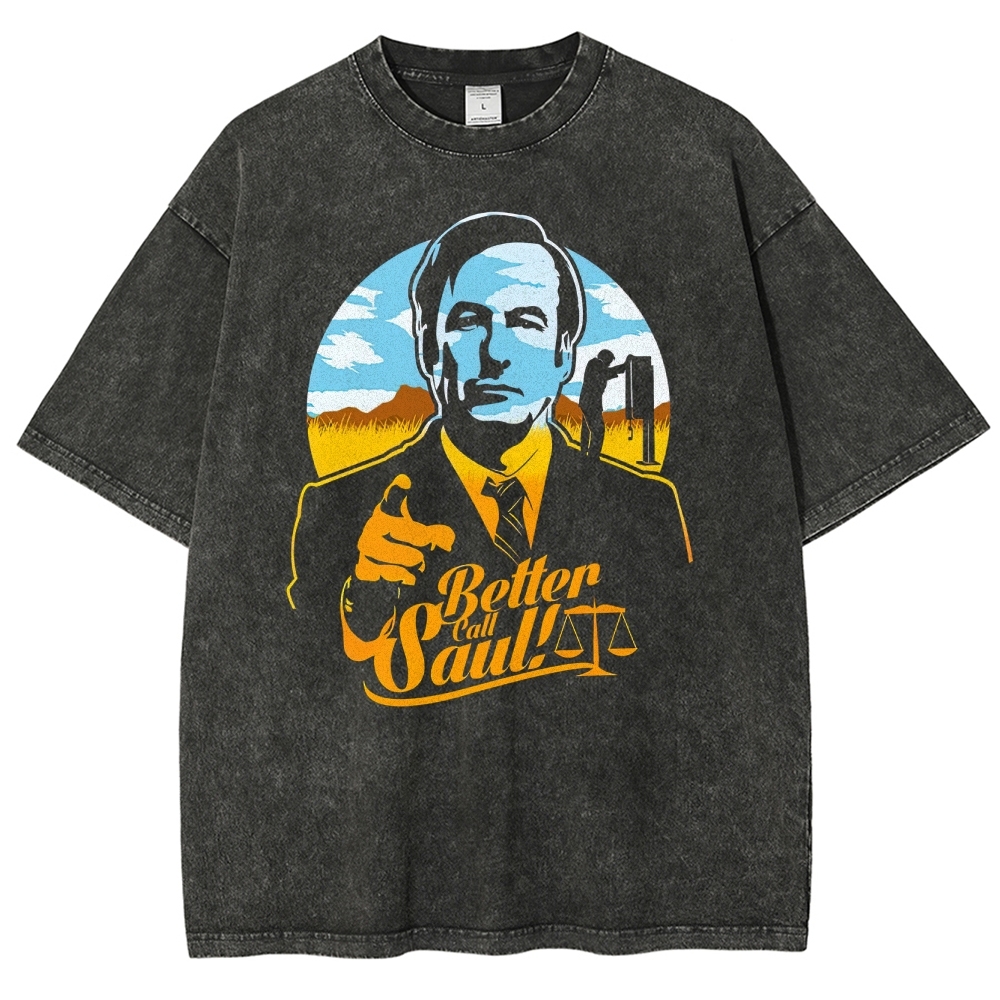 Better Call Saul Desert Retro Washed T-Shirt