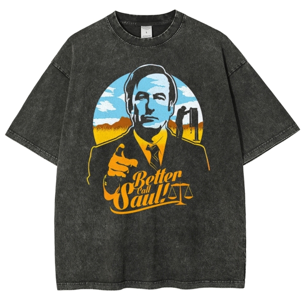 Better Call Saul Desert Retro Washed T-Shirt
