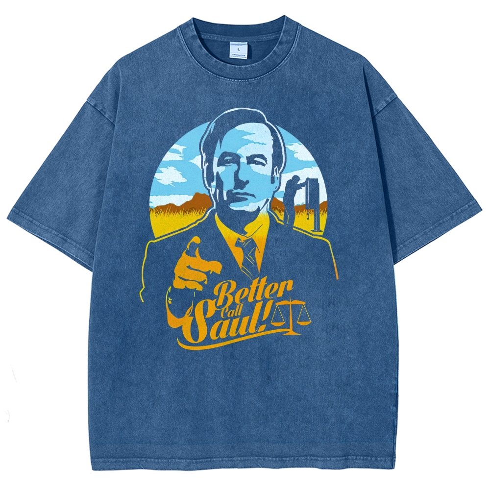 Better Call Saul Desert Retro Washed T-Shirt