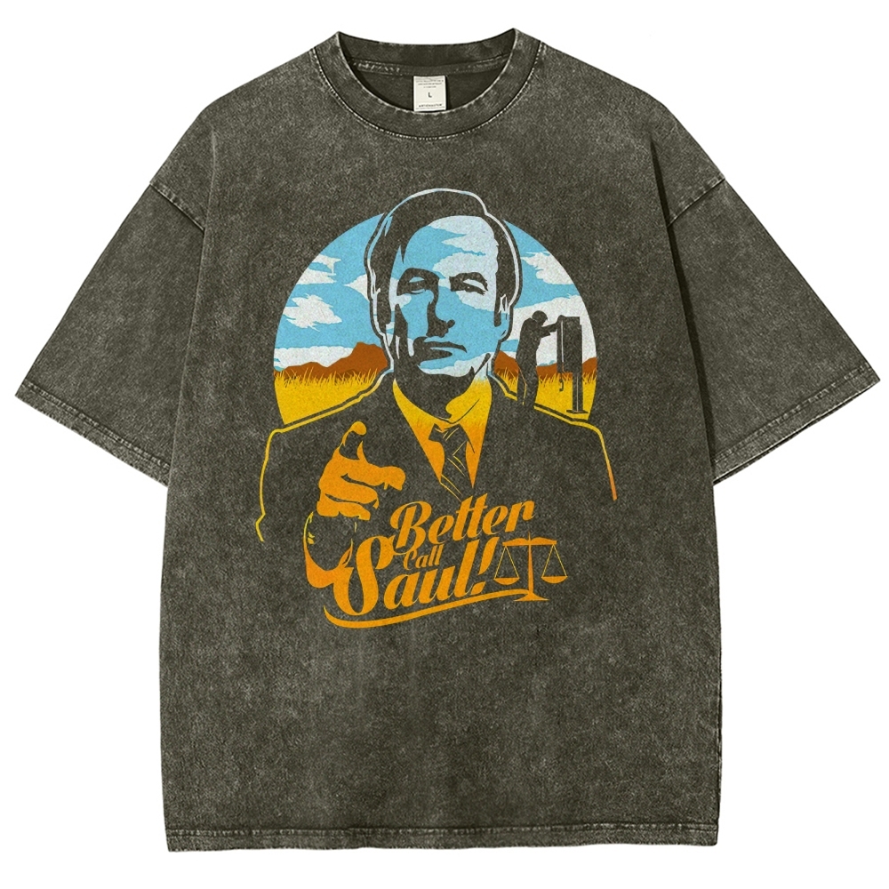 Better Call Saul Desert Retro Washed T-Shirt