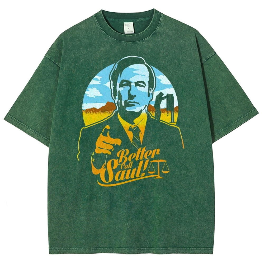 Better Call Saul Desert Retro Washed T-Shirt