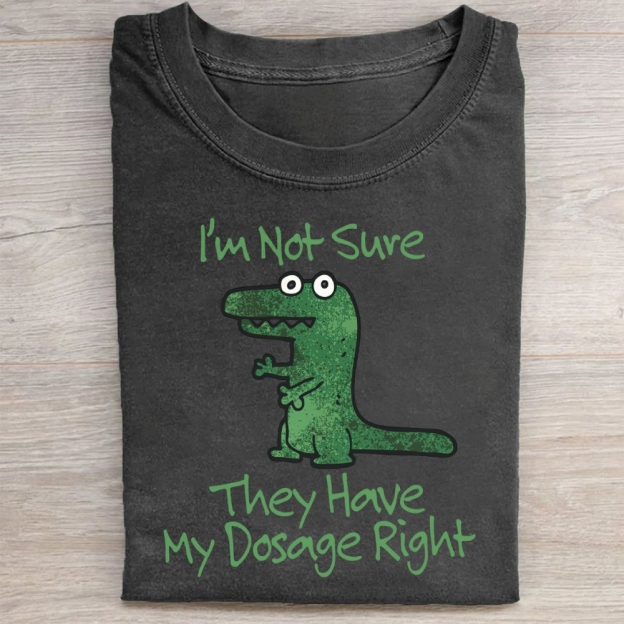 Dinosaur Meme Washed Tee 