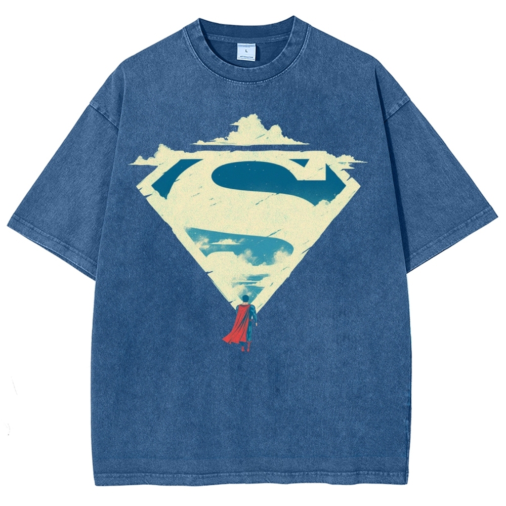Superman Skywalk Washed T-Shirt