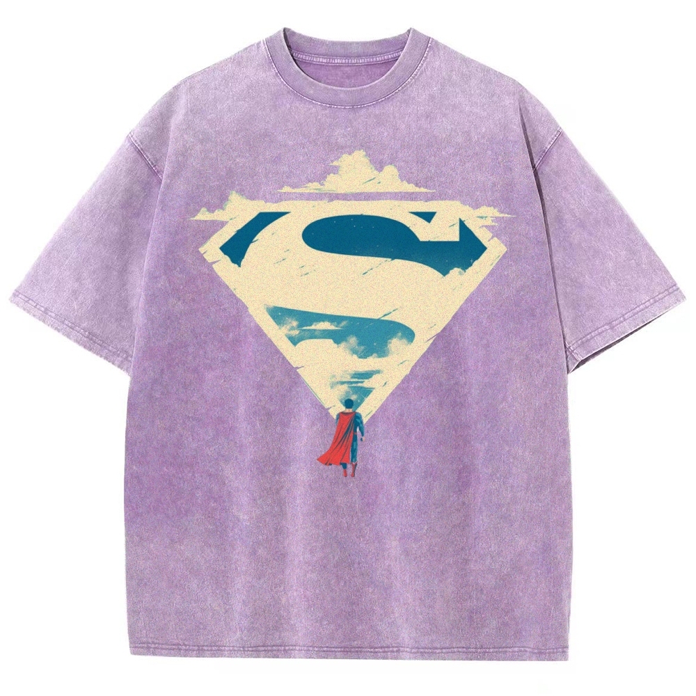 Superman Skywalk Washed T-Shirt