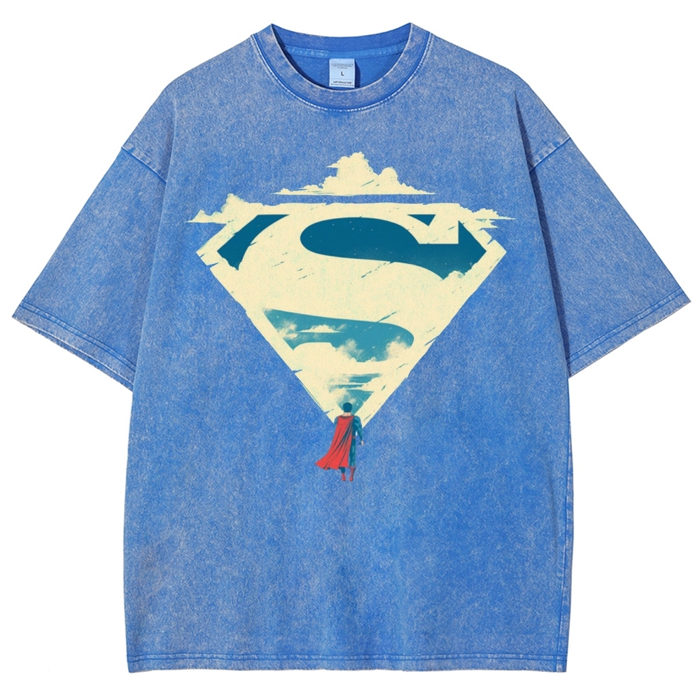 Superman Skywalk Washed T-Shirt