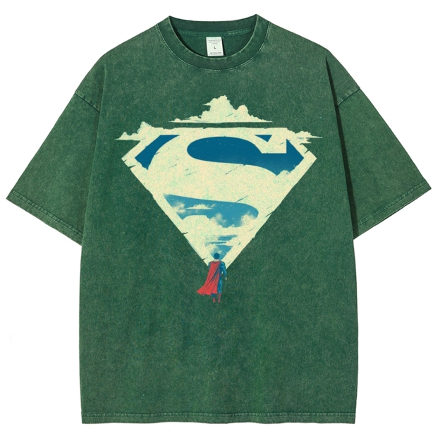 Superman Skywalk Washed T-Shirt