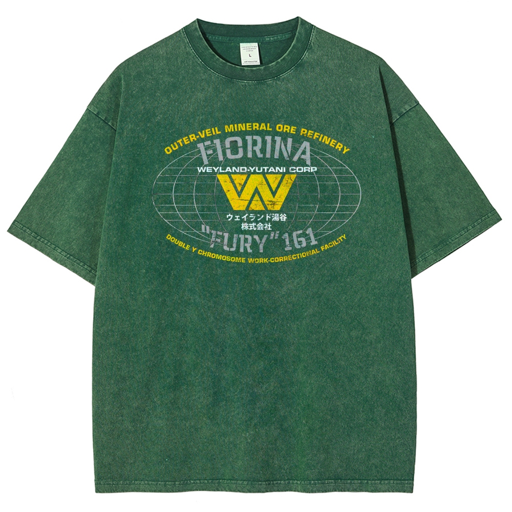 Weyland-Yutani Fiorina "Fury" 161 Washed T-Shirt