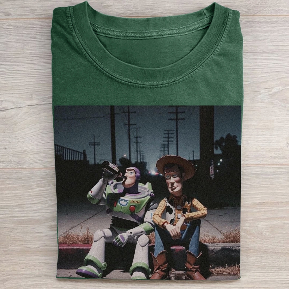 Late Night Toy Story Vintage Washed Tee