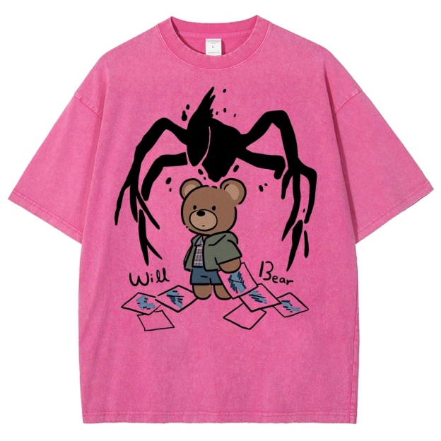 Will Bear Mind Flayer Washed T-Shirt