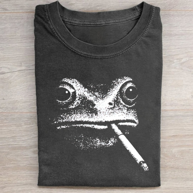 Vintage Smoking Frog Washed Tee 