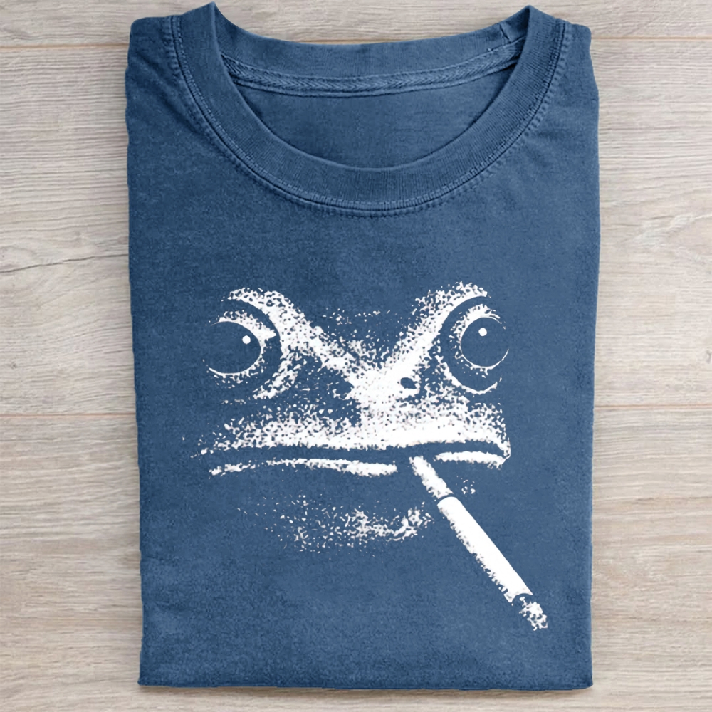 Vintage Smoking Frog Washed Tee 
