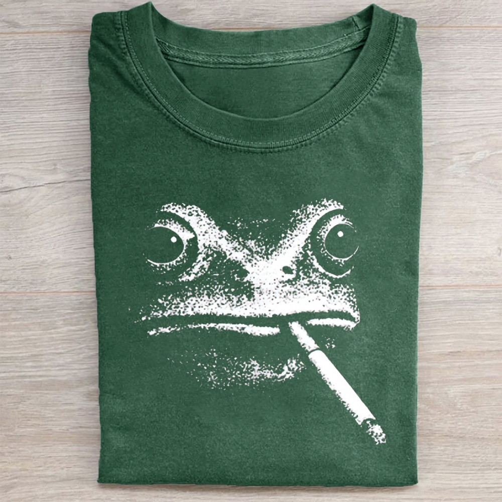 Vintage Smoking Frog Washed Tee 
