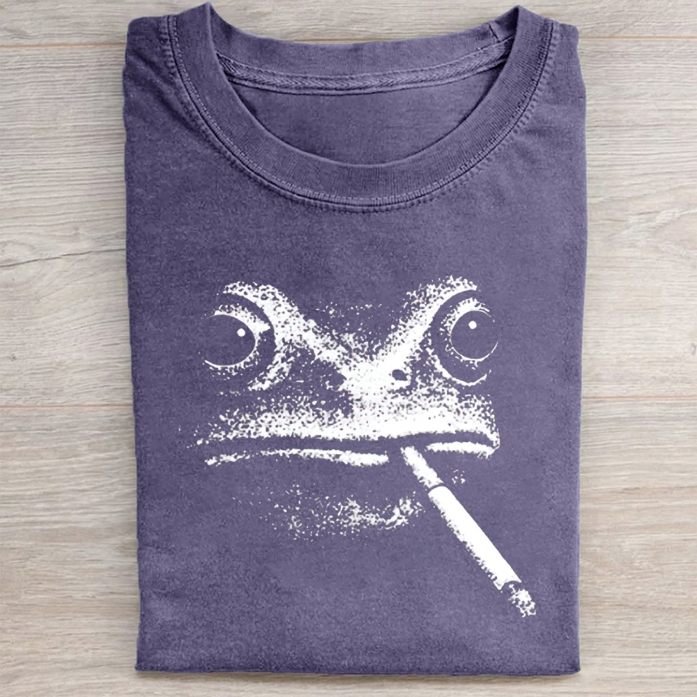Vintage Smoking Frog Washed Tee 