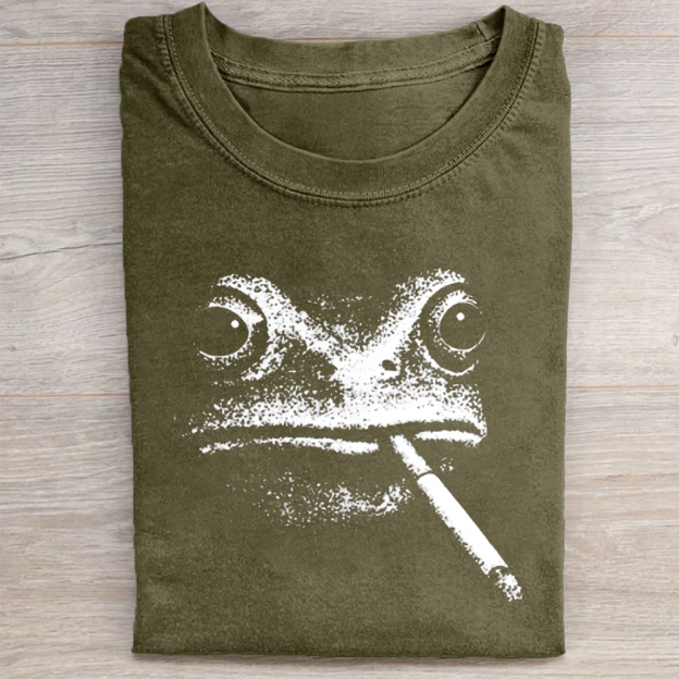 Vintage Smoking Frog Washed Tee 