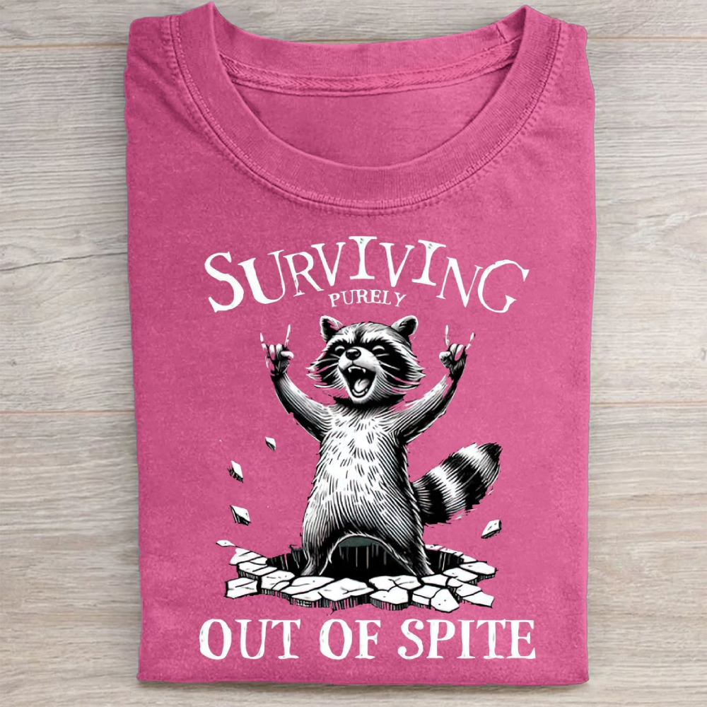 Surviving Purely Out Of Spite Washed Tee 
