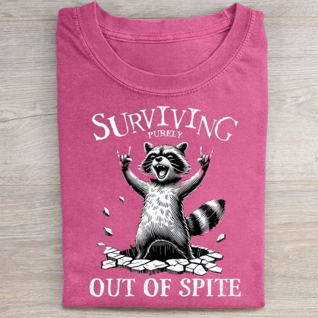 Surviving Purely Out Of Spite Washed Tee 