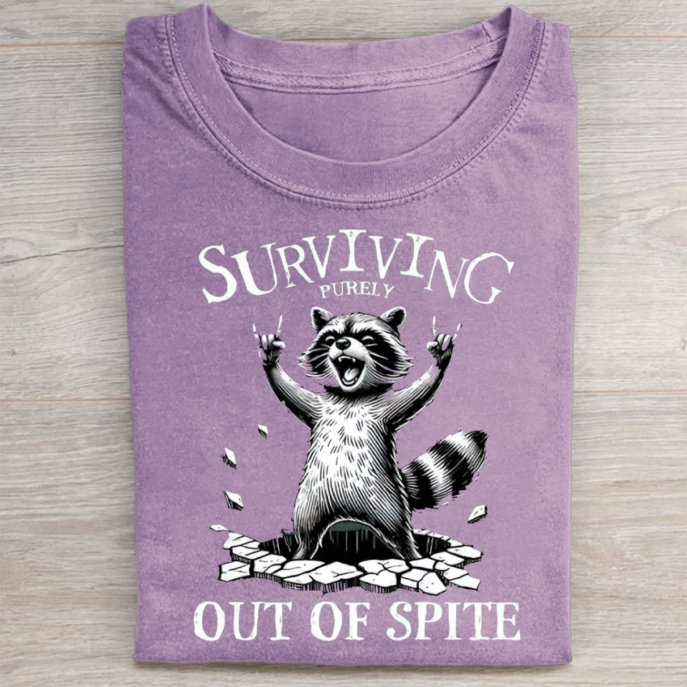 Surviving Purely Out Of Spite Washed Tee 