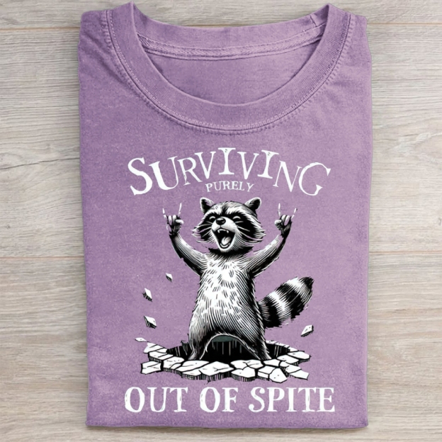Surviving Purely Out Of Spite Washed Tee 