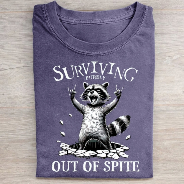 Surviving Purely Out Of Spite Washed Tee 
