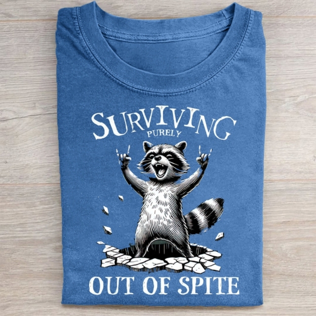 Surviving Purely Out Of Spite Washed Tee 