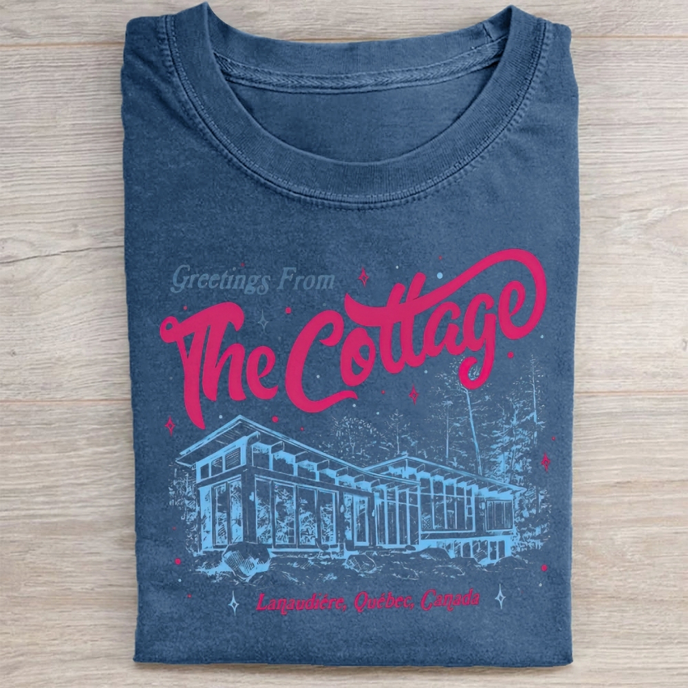Coming To The Cottage  Washed Tee 