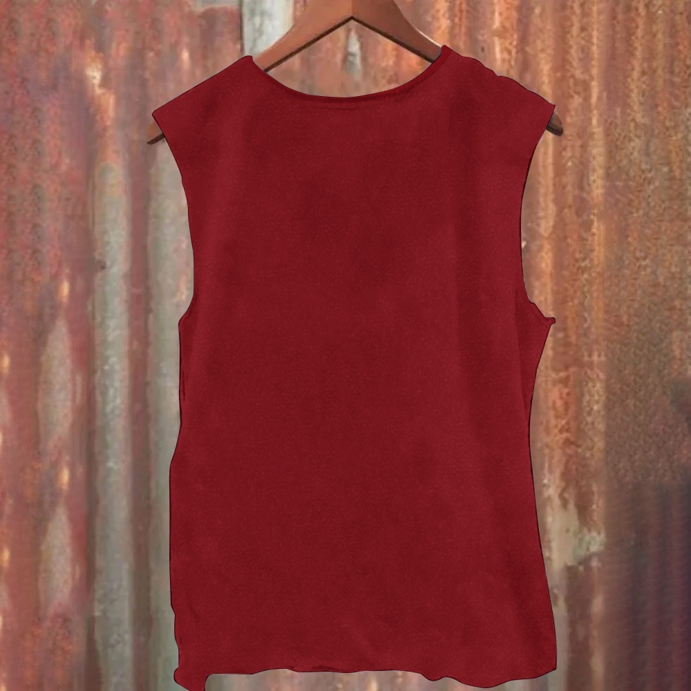 Petal-Head Horror & Nightmare Beast Printed Tank Top 