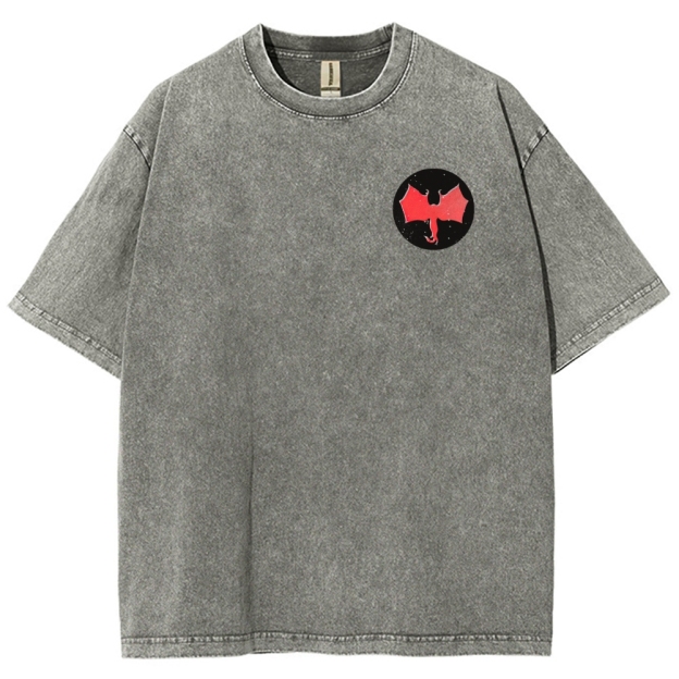 Demobat Anatomy Chart Washed T-Shirt