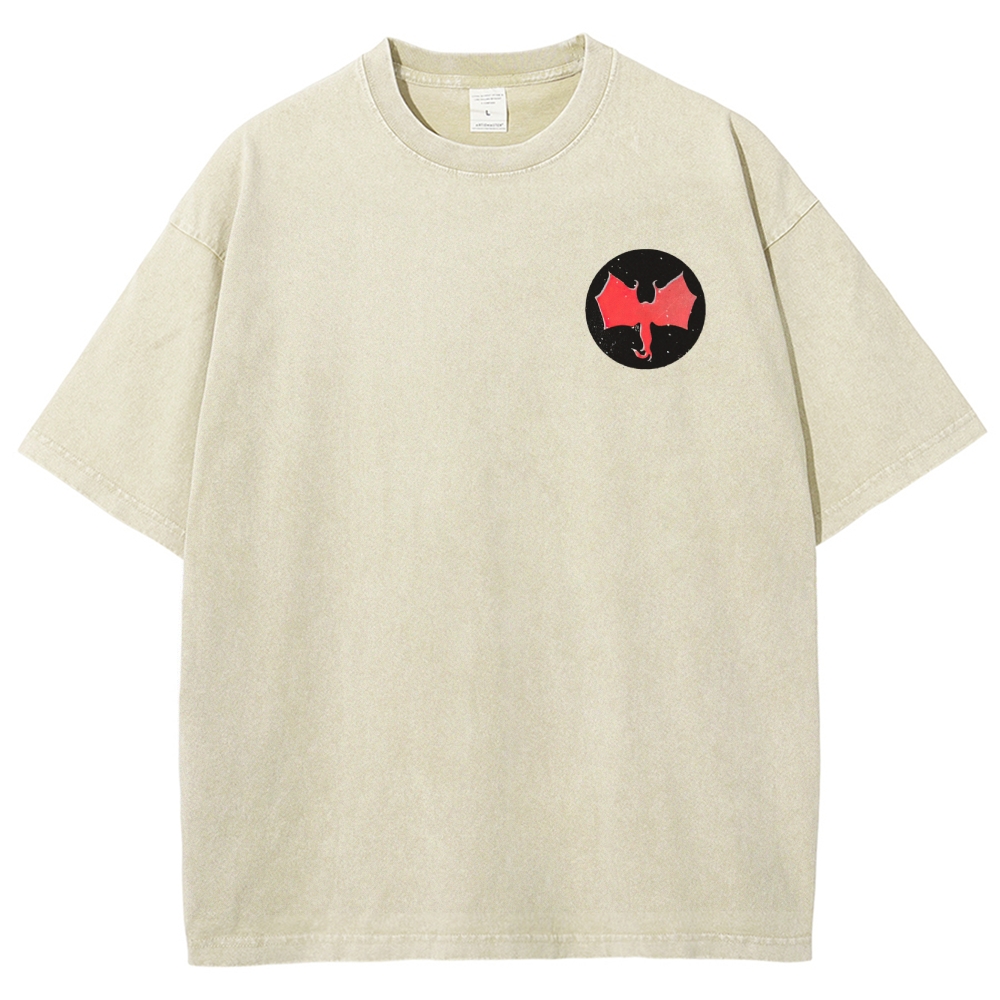 Demobat Anatomy Chart Washed T-Shirt