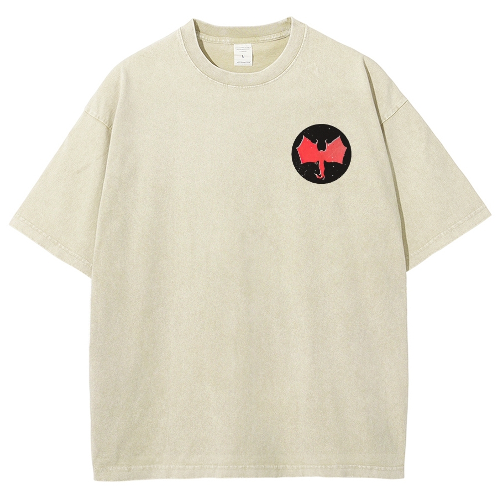 Demobat Anatomy Chart Washed T-Shirt