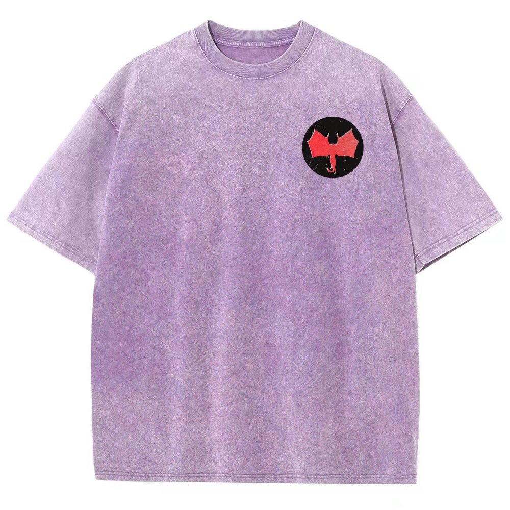 Demobat Anatomy Chart Washed T-Shirt