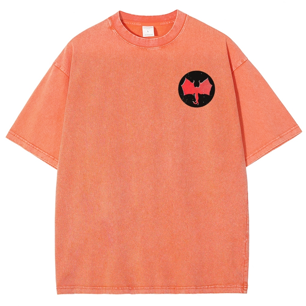 Demobat Anatomy Chart Washed T-Shirt