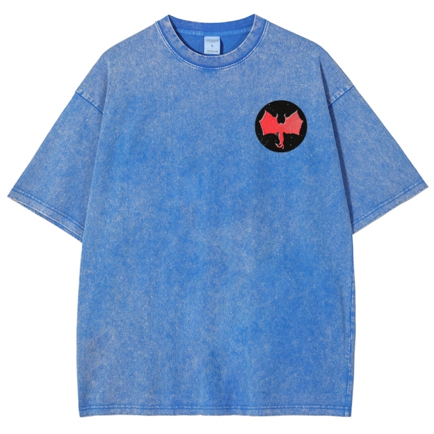 Demobat Anatomy Chart Washed T-Shirt