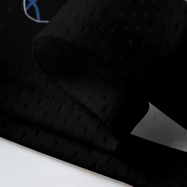 Blue Butterfly Breathable Mesh Jersey 