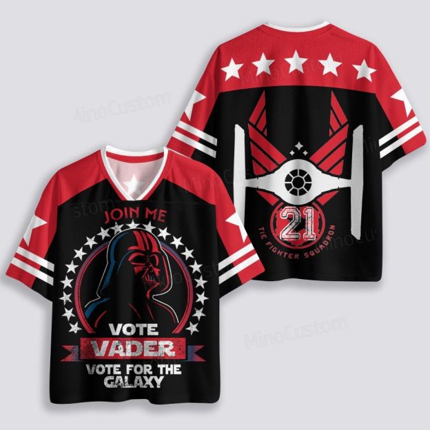 "Vote Vader" Sith Campaign Breathable Mesh Jersey