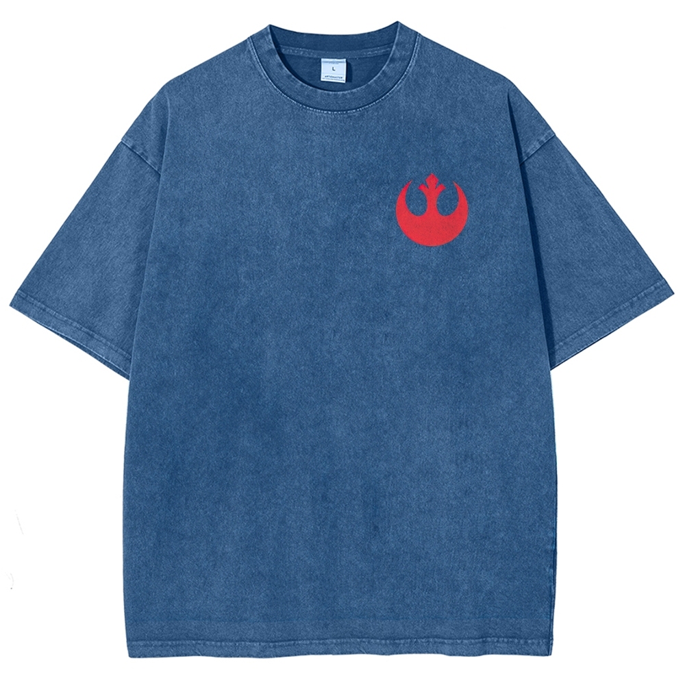 Y-Wing Starfighter Technical Blueprint Washed T-Shirt