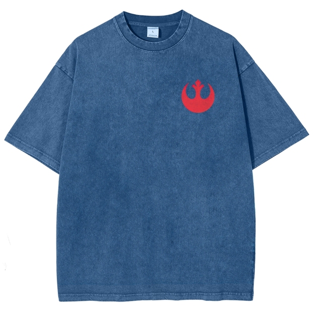 Y-Wing Starfighter Technical Blueprint Washed T-Shirt
