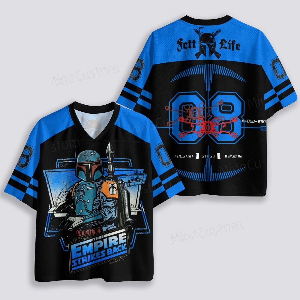 "Fett Life" Bounty Hunter Breathable Mesh Jersey