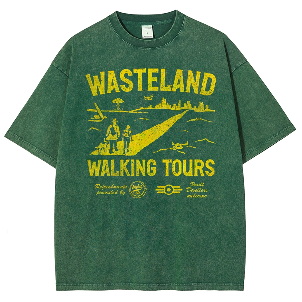 Wasteland Walking Tours Washed T-Shirt 