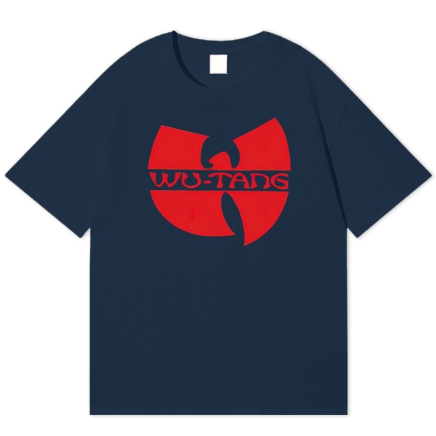 “Wu-Tang Clan Red Logo” Graphic Cotton T-shirt