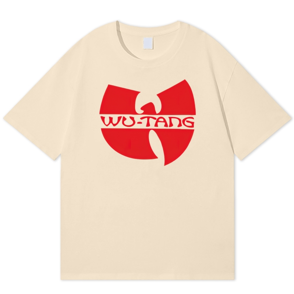 “Wu-Tang Clan Red Logo” Graphic Cotton T-shirt