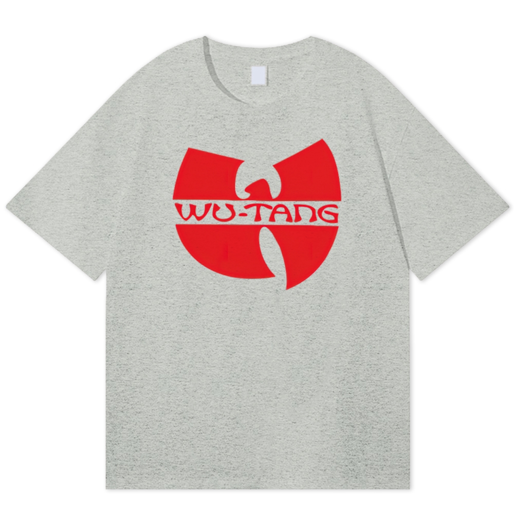 “Wu-Tang Clan Red Logo” Graphic Cotton T-shirt