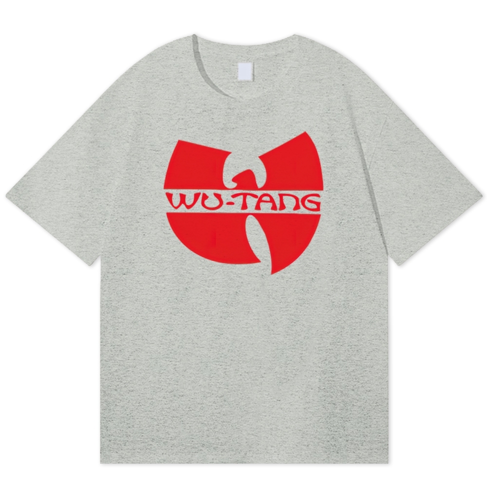“Wu-Tang Clan Red Logo” Graphic Cotton T-shirt
