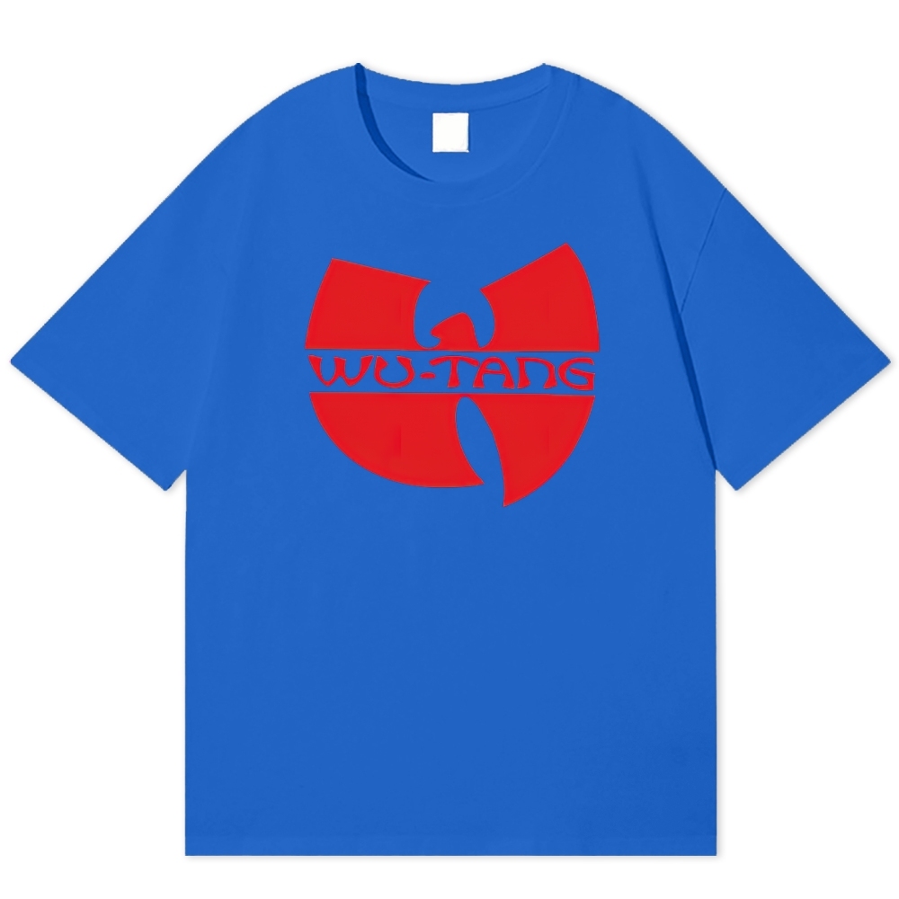 “Wu-Tang Clan Red Logo” Graphic Cotton T-shirt