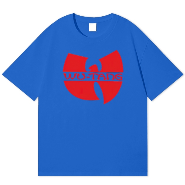 “Wu-Tang Clan Red Logo” Graphic Cotton T-shirt