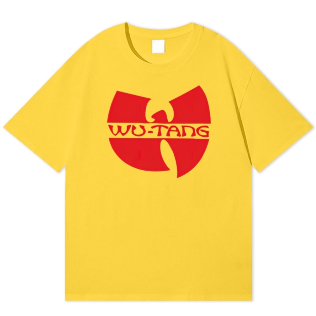 “Wu-Tang Clan Red Logo” Graphic Cotton T-shirt