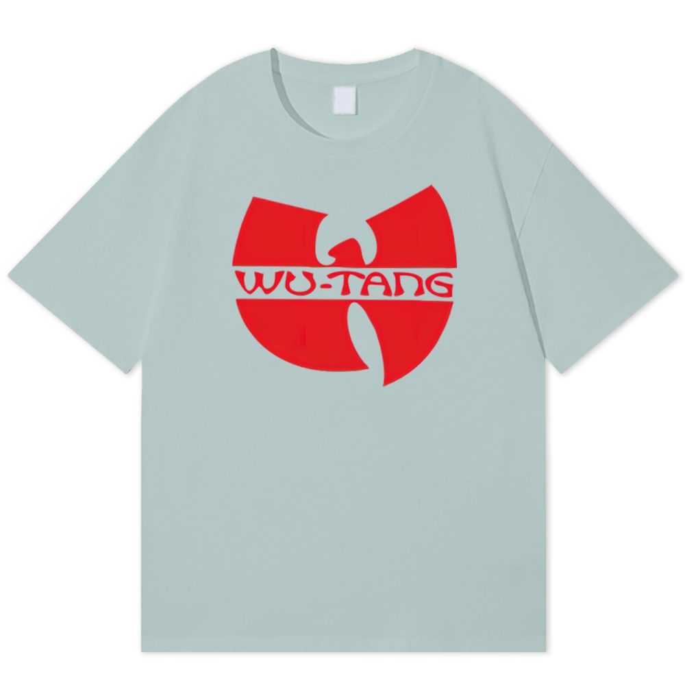 “Wu-Tang Clan Red Logo” Graphic Cotton T-shirt