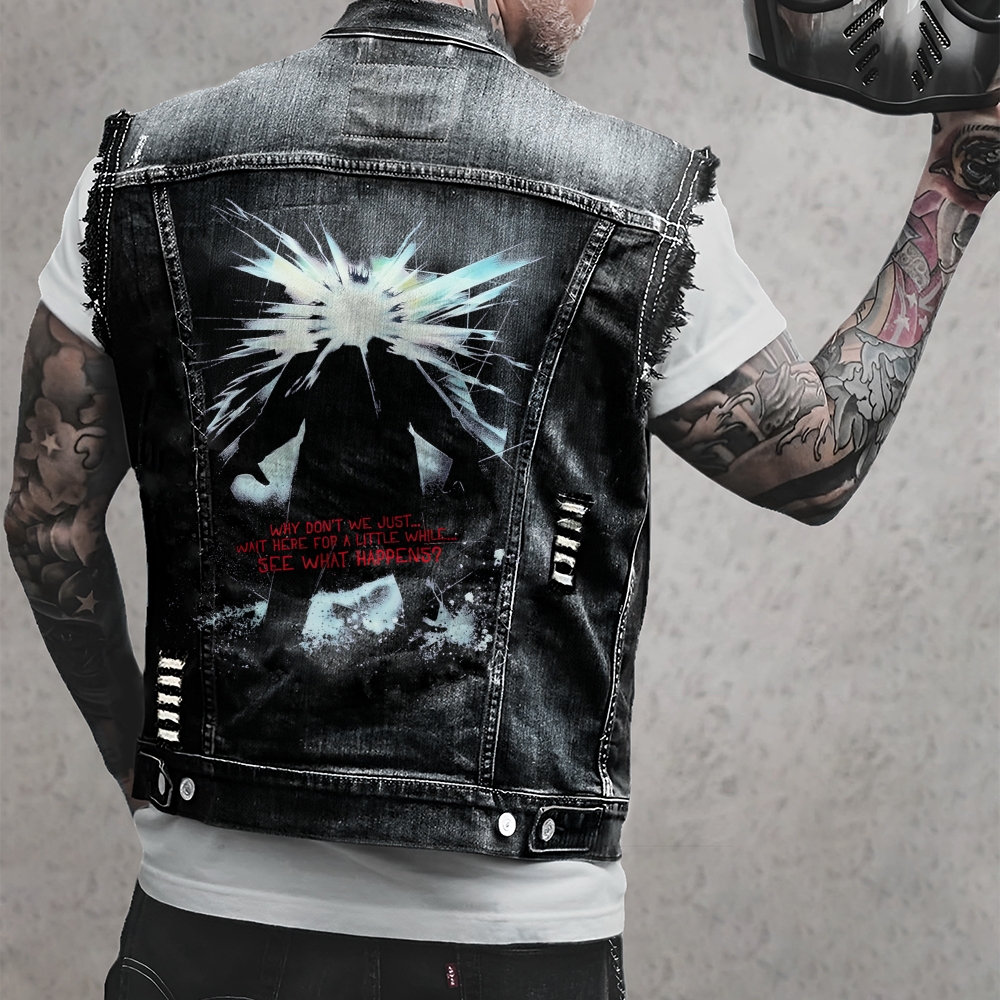 Carpenter's Baptism of Horror Denim Vest