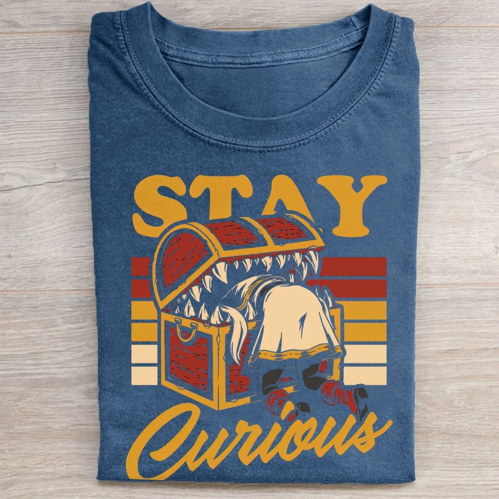 Fantasy Monster Chest  Washed Tee 