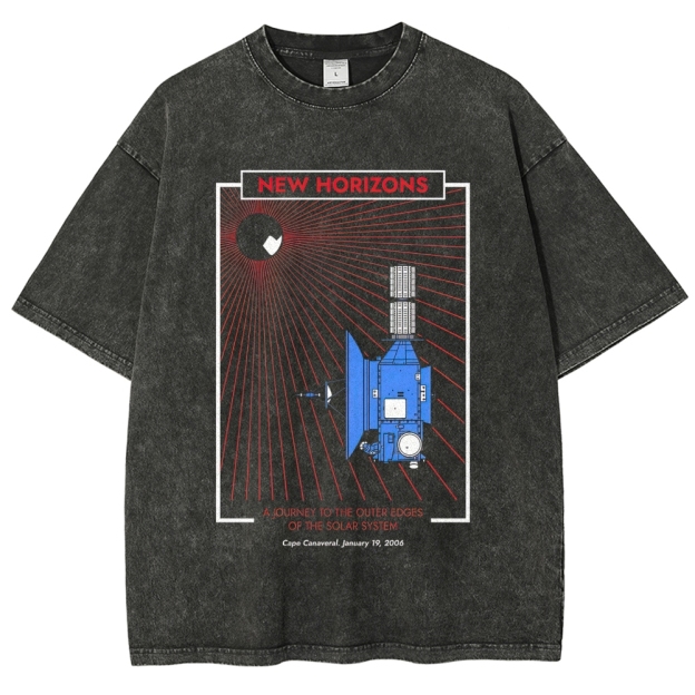 Glitter Astronaut Caviar Meme Washed T-Shirt