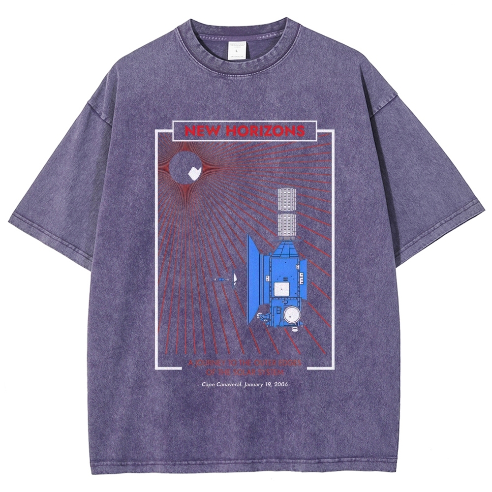 Glitter Astronaut Caviar Meme Washed T-Shirt